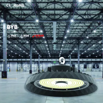 300W UFO LED High Bay Lights: Adjustable Industrial Warehouse Lighting with 5-Year Warranty
