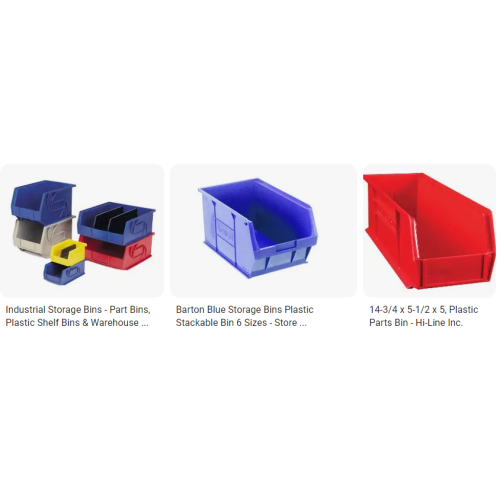 plastic Spare Parts Bin Spare Parts Bin