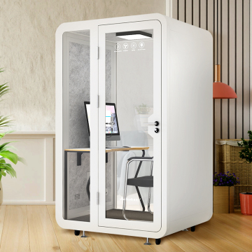 Fast Assemble Soundproof Office Pods and Phone Booths for Solo Group Work and Maximum Silence