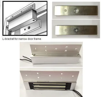 Electric Magnetic Lock with L Bracket (EM+L)