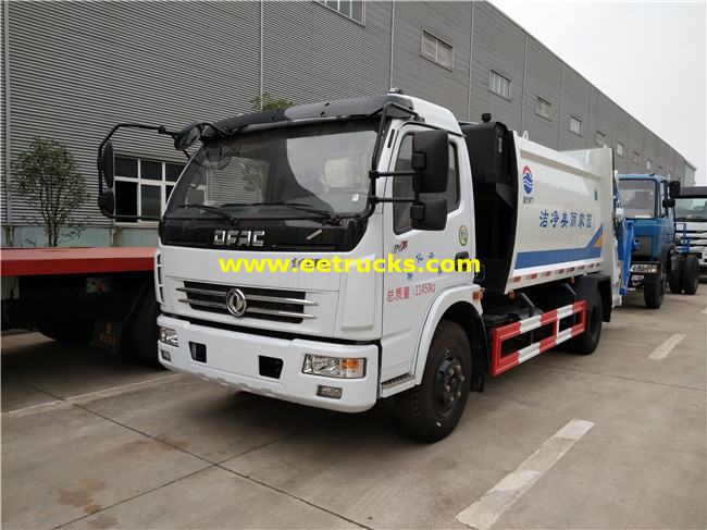 Dongfeng 156HP 5T Garbage Compactor Trucks