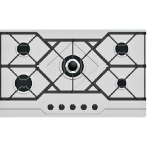 Stainless Steel Top 5 Burners Built-in Gas Stove