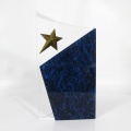 APEX all'ingrosso Forme personalizzate Star Football Acrylic Award