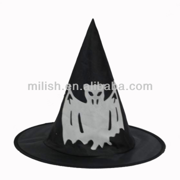Halloween Cheap Wholesale Fancy Decorative Satin fabric Witch Hat MH-1786