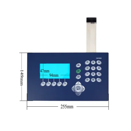 Custom Membrane Button Switch Protective Film for Mettler Toledo XK3139 IND560 Keyboard