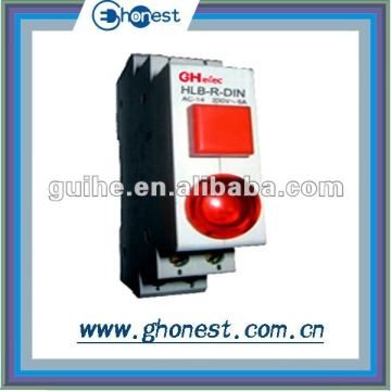 Push button switch with lamp HLBD