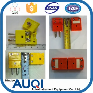 N type wire connector, thermocouple RTD use male and female electrical connector, K/N type thermocouple connector