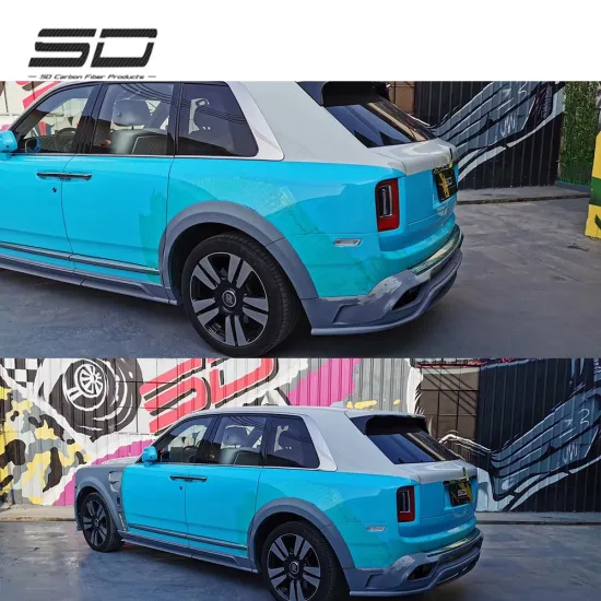 Update M Style Body Kit Front Bumper Rear Bumper Full Set for Rolls Royce Cullinan