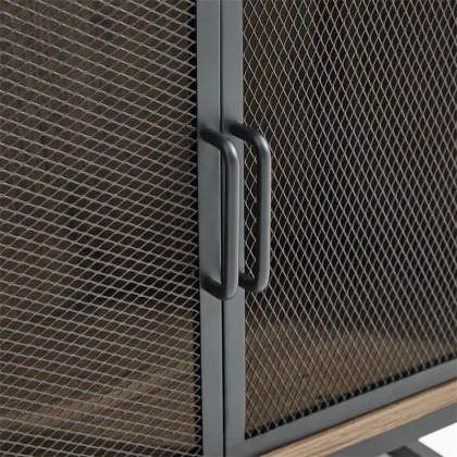 Linsy Antique Bookcase: Multi-Functional Modern Wooden Floor Bookshelf LS217X3-A