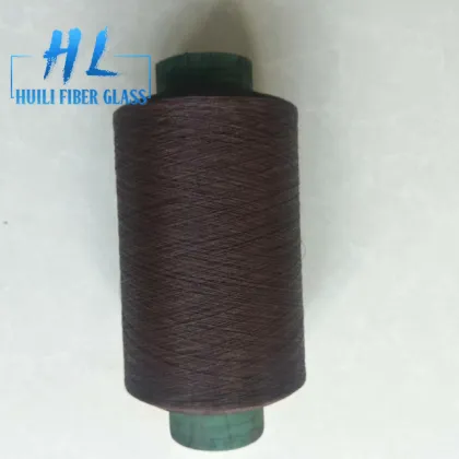 89 Tex Black Color Glass Fiber Yarn, PVC Coated Fiberglass Yarn and Fiberglass Yarn for Sale