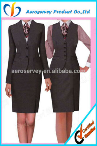 woman attendant uniform