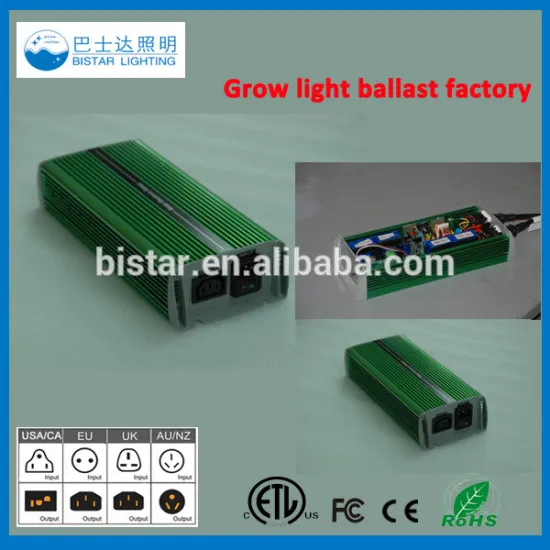 Hydroponic Power Ballasts for lighting plant grow bulbs