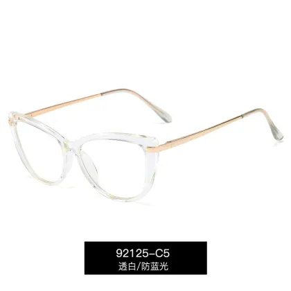 Trendy TR90 frame glasses computer games eye protection anti Blu ray glasses for men and women