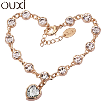 OUXI Wholesale Best Selling Zinc Alloy Fashion Bracelet 2016