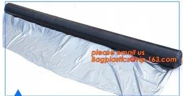 polyethylene black white timber wrap, black white pe film for lumber, Black And White PE Protective Film To Mulch Aluminum Extru
