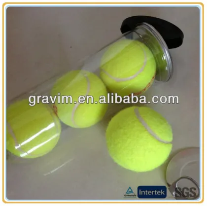 Sporting tennis balls