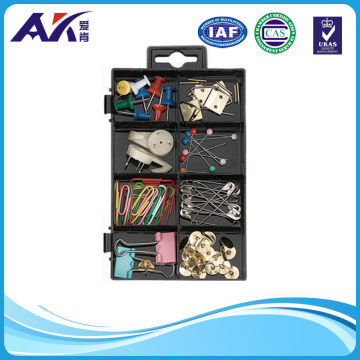 School & Office Supplies Colored Stationery Set with Binder Clip