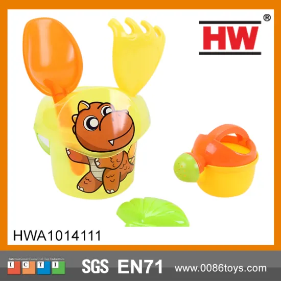 Summer Toys 6PCS/ Set Plastic Kids Beach Buckets