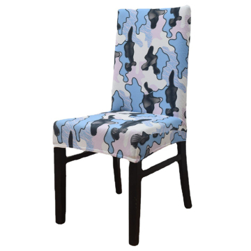 Half Chair Covers Spandex Full Elastic Dinning Room Printed Chair Cover" 

However, for better SEO and readability, you might consider:

"Dining Room Half Spandex Elastic Printed Chair Covers