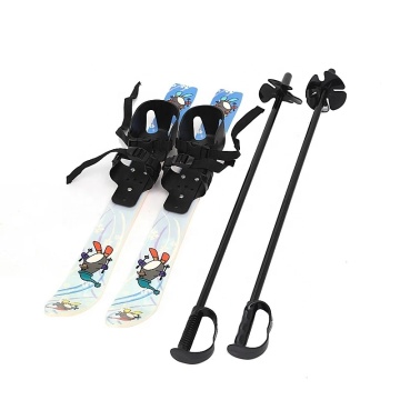 Kids Ski Pole and Snowboard Set for Winter Fun