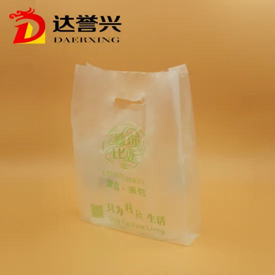 Thickening HDPE Die Cut Bag for Beverage