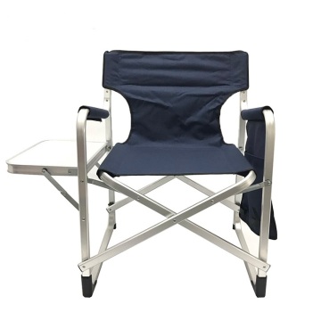 Director Outdoor Folding Chair Outdoor Picnic Chair Strong Folding Outdoor Chair Heavy Duty Fold Design Aluminum Metal Modern
