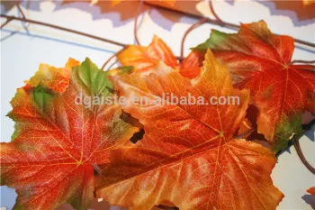 Home and outdoor garden table wedding christmas decoration 60cm or 2ft Height artificial colorfully maple leaf E06 0672