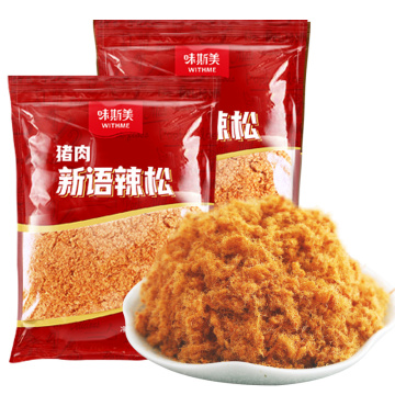 1KG Industrial Pork Floss with Spicy Flavor for Dried Meat and Snack Production