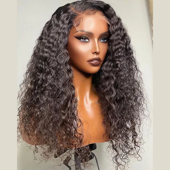 150 Density Kinky Curly 40 Inch 13X4 13X6 Hd Lace Front Wigs Wholesale Wigs 100% Human Hair
