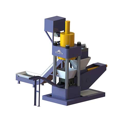 Automatic Lead Chips Scrap Briquetting Machine