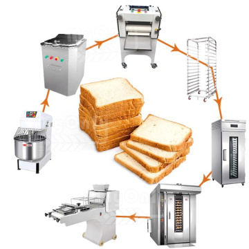 Commercial Bakery Equipment: Full French Bread Making Machine Set