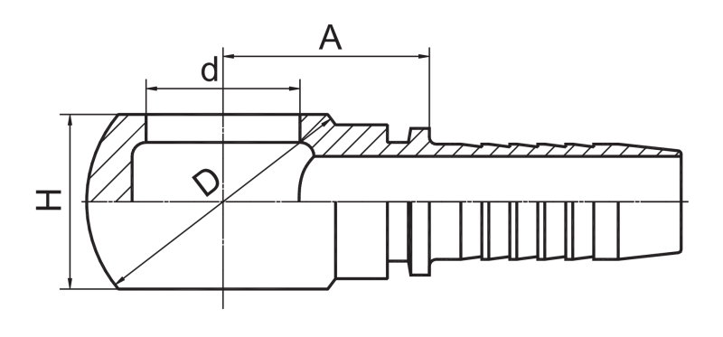 Metric Banjo Hydraulic Fittings Drawing