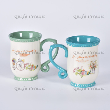 Nuovo set da pranzo alla moda set di stoviglie in ceramica di lusso