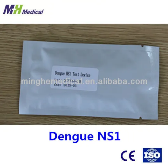 One step lateral flow test kit dengue rapid test kit