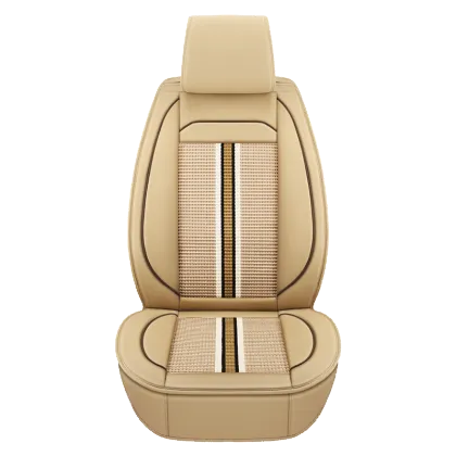Multi-Color Universal Car Seat Covers in Leather and Ice Silk