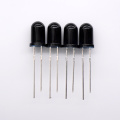 5 մմ Phototransistor (դետեկտոր) IR ստացող Սև ոսպնյակ