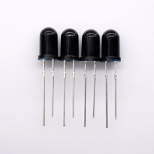 Phototransistor 5mm (détecteur) Récepteur IR Lentille noire