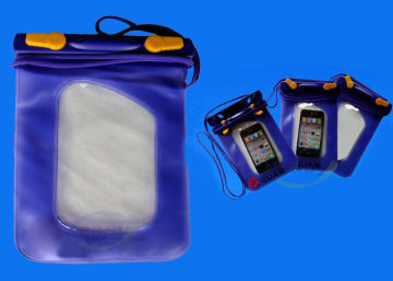 Custom  Pvc / Pu / Abs / Tpumobile Phone Waterproof Bag  For Water Sports Or Winter Sports
