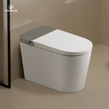 Smart Home One-Piece Toilet with Remote Control Seat Heating and Automatic Temperature-Sensing
