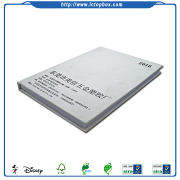 Einfache Karton Hard Shell Office Notebook