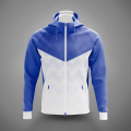 Fesyen OEM Custom Dibuat Hoodie Plus Saiz Lelaki Zipper Sukan Athletic Jacket Hoodie Sweatshirts