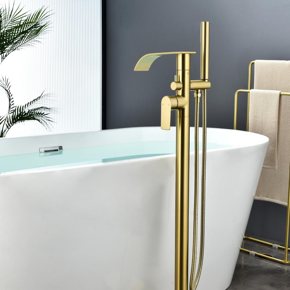 brushed gold tub faucet 18009bg 2