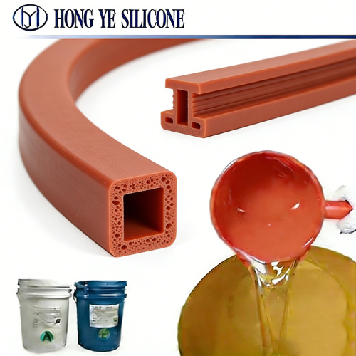 Eco-Friendly Foam Silicone Sealing MaterialFlat Shapes