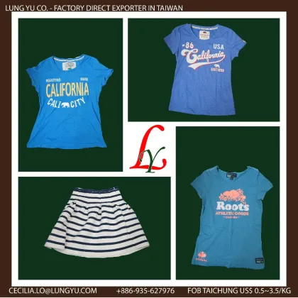 mixed used clothes, own brand used clothes