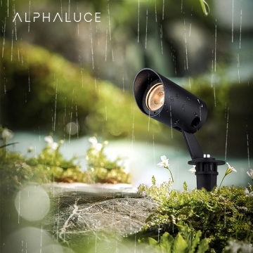 Luces Del Jardin: Adjustable IP67 Garden Spot Lighting - DC24V Low Voltage Ground Spike Light