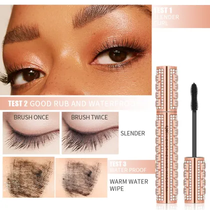 Waterproof Mascara - Black Starry Sky Lengthening Makeup Formula