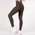 Klassieke Bruine Dames Equestrian Fitness Pants