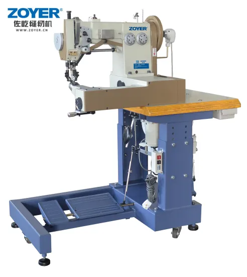ZY-T781-2 Zoyer Twin Needle Shoe Production Machine for Diverse Shoe Patterns