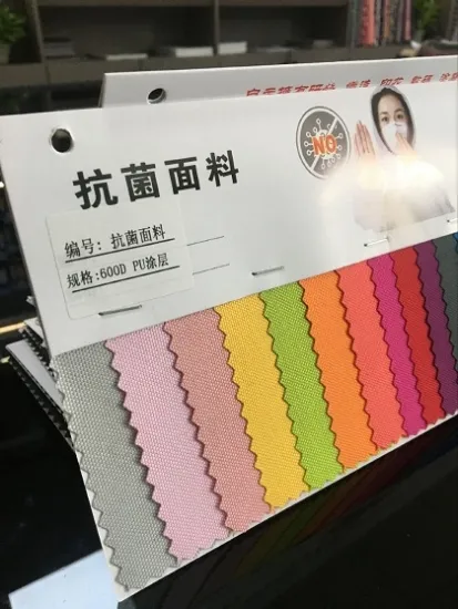 600D PU Oxford cloth with antibacterial properties