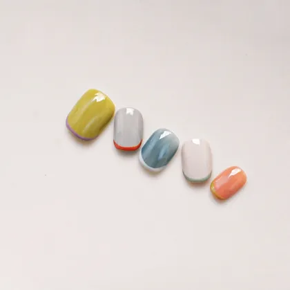 Square and Round Macaron – Spring, Summer, Autumn